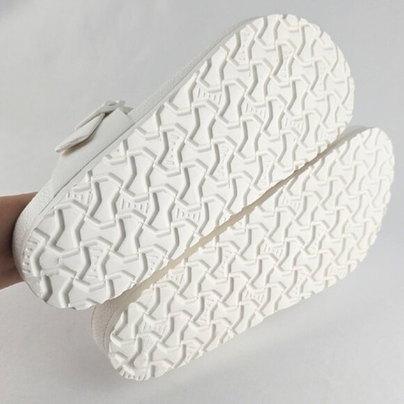 Josef Seibel Women's White Thong Slide Sandal Adjustable Strap Lightweight Sz 37 - Picture 10 of 11